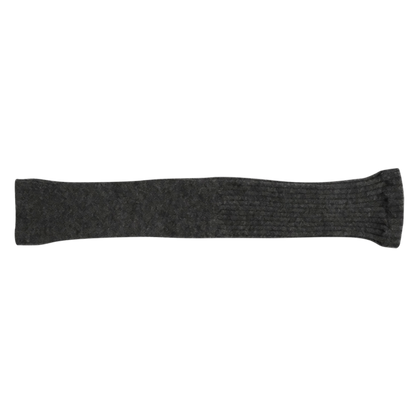 Alpaca Wool Arm and Leg Warmers Charcoal | Nishiguchi Kutsushita | Miss Arthur | Home Goods | Tasmania