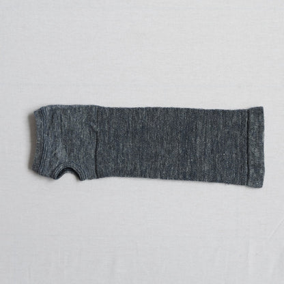 Teni Linen Arm Covers Short Navy | Nishiguchi Kutsushita | Miss Arthur | Home Goods | Tasmania