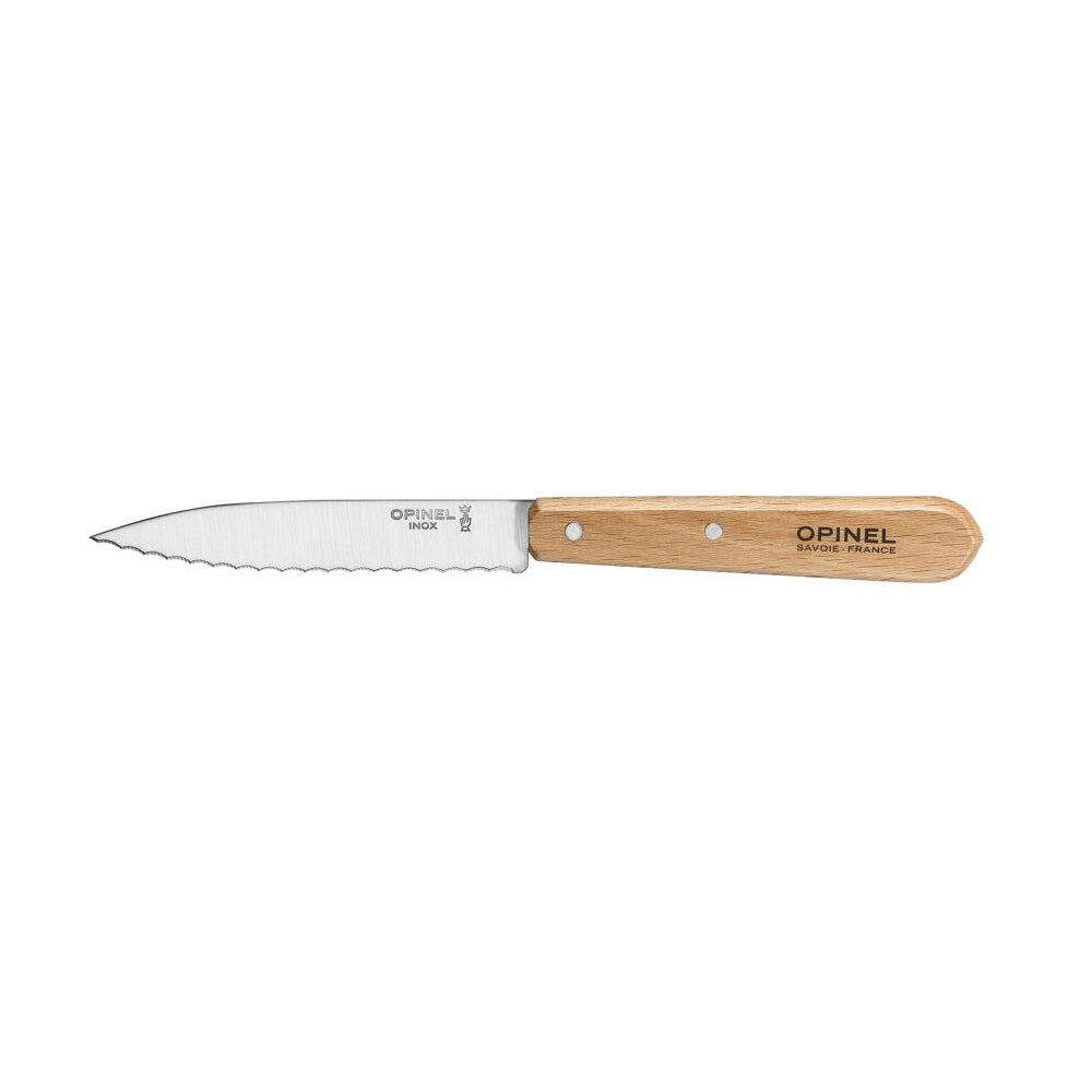 Opinel Serrated Knife with Beech Handle No.113 | Opinel | Miss Arthur | Home Goods | Tasmania