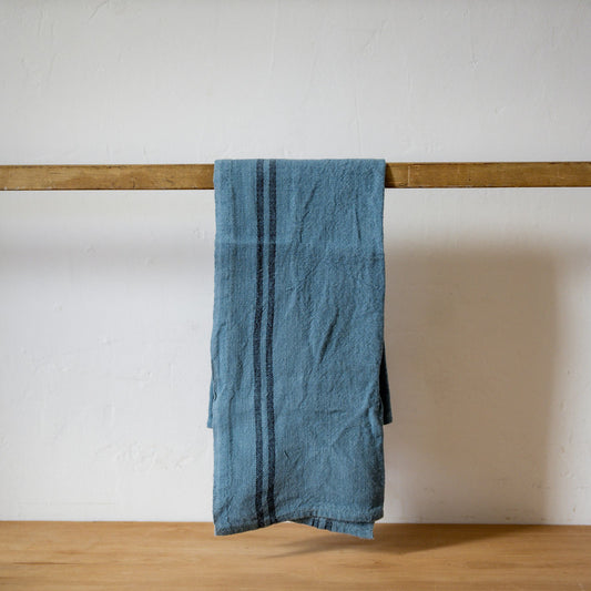Charvet Éditions French Linen Country Tea Towel Orage | Charvet Éditions | Miss Arthur | Home Goods | Tasmania