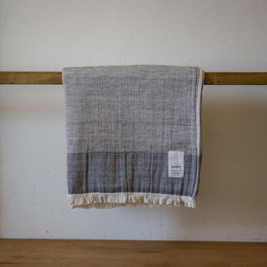 Tenimuhoh Heather Bath Towel Plain Grey | Tenimuhoh | Miss Arthur | Home Goods | Tasmania