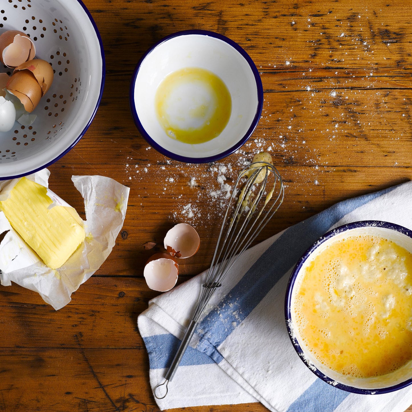 Falcon Enamelware Enamel Prep Set White | Falcon Enamelware | Miss Arthur | Home Goods | Tasmania