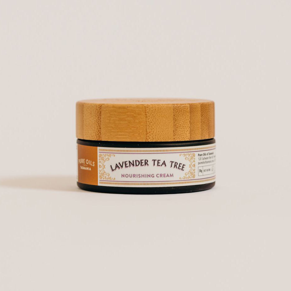 Pure Oils of Tasmania Nourishing Cream Lavender Tea Tree | Pure Oils of Tasmania | Miss Arthur | Home Goods | Tasmania