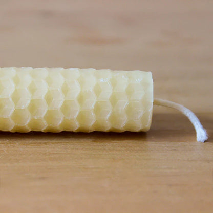 Queen B 20cm Handrolled Beeswax Dinner Candles | Queen B | Miss Arthur | Home Goods | Tasmania