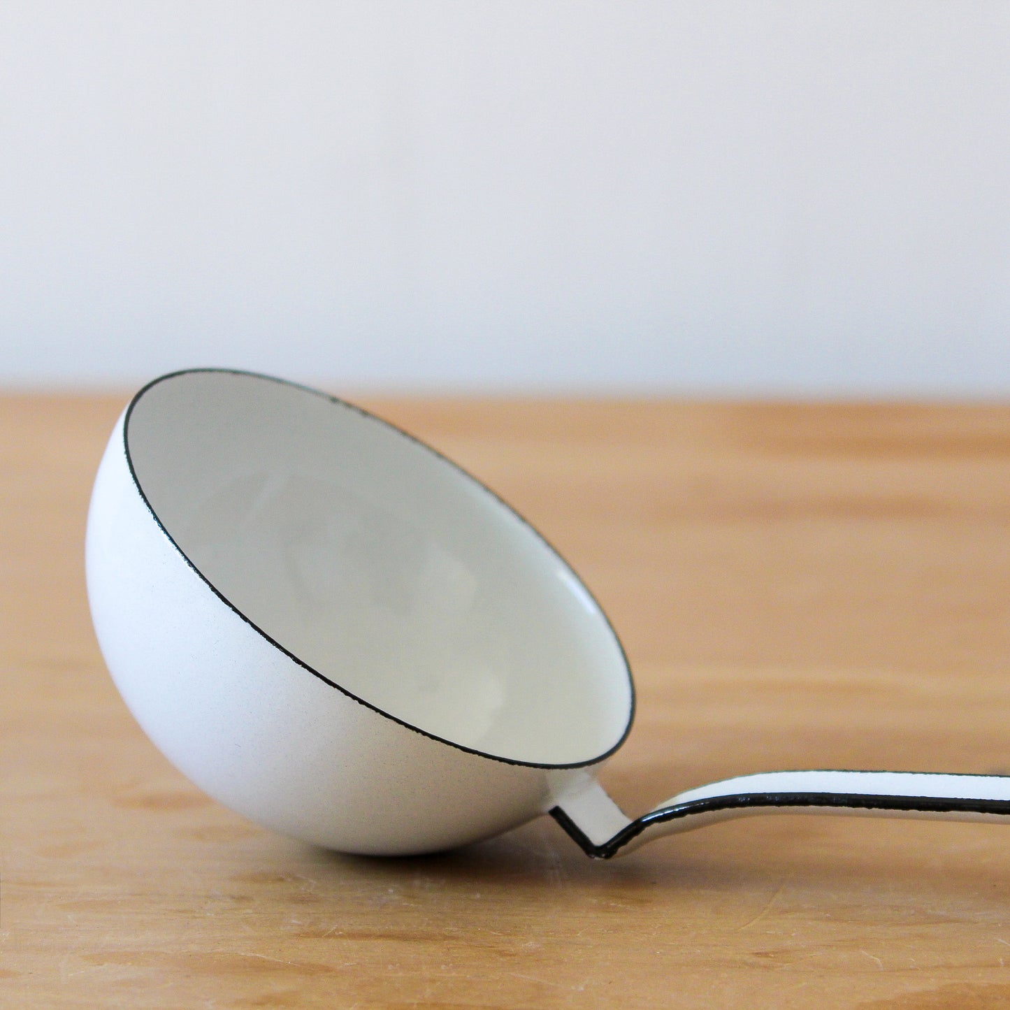 Riess Enamel Ladle White 8cm | Riess | Miss Arthur | Home Goods | Tasmania