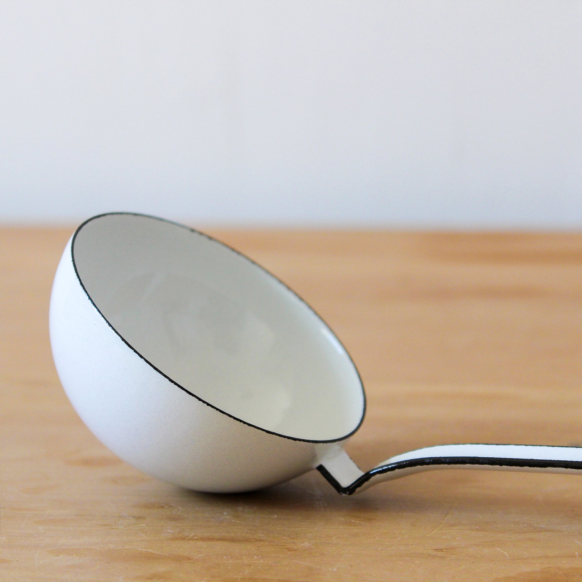 Riess Enamel Ladle White 8cm | Riess | Miss Arthur | Home Goods | Tasmania