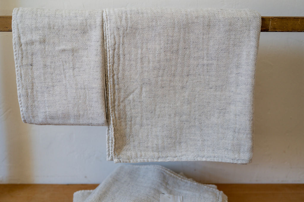 Kontex Claire Hand Towel Silver | Kontex | Miss Arthur | Home Goods | Tasmania
