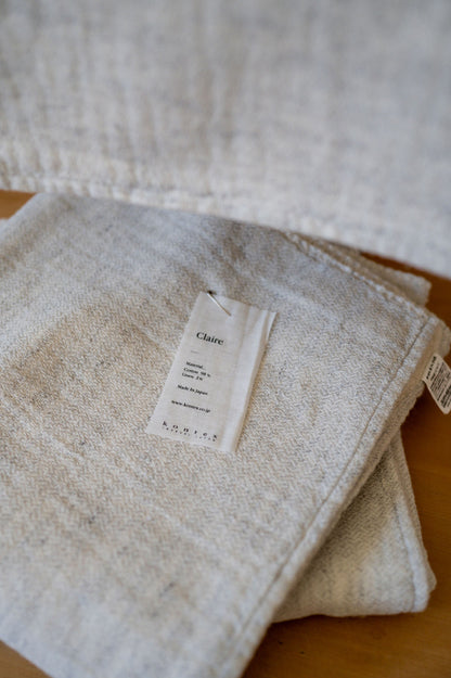 Kontex Claire Bath Towel Silver | Kontex | Miss Arthur | Home Goods | Tasmania
