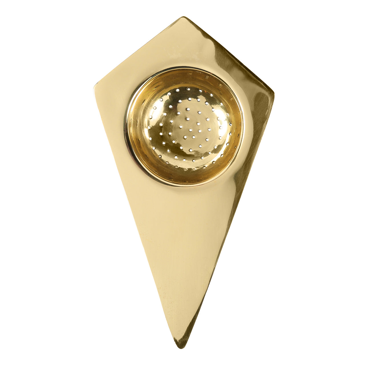 Belgrano Tea Strainer Brass | Sir|Madam | Miss Arthur | Home Goods | Tasmania