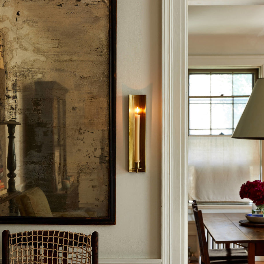 Sir|Madam Brass Plated Channel Wall Sconce | Sir|Madam | Miss Arthur | Home Goods | Tasmania