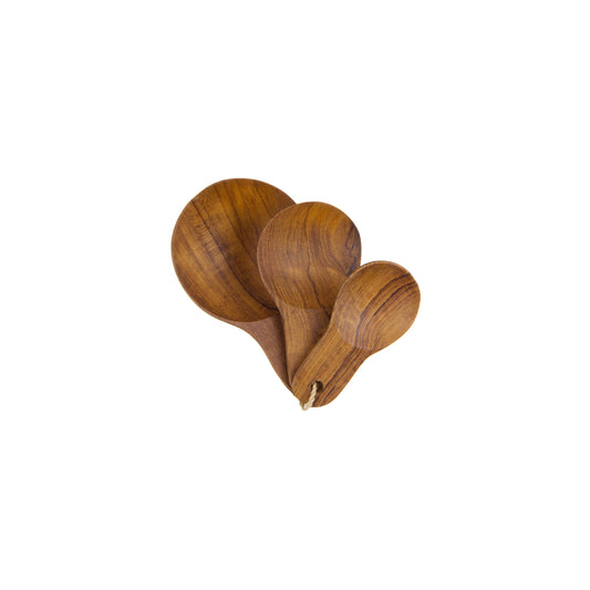 Measuring Spoons Set 3 Teak | Sir|Madam | Miss Arthur | Home Goods | Tasmania