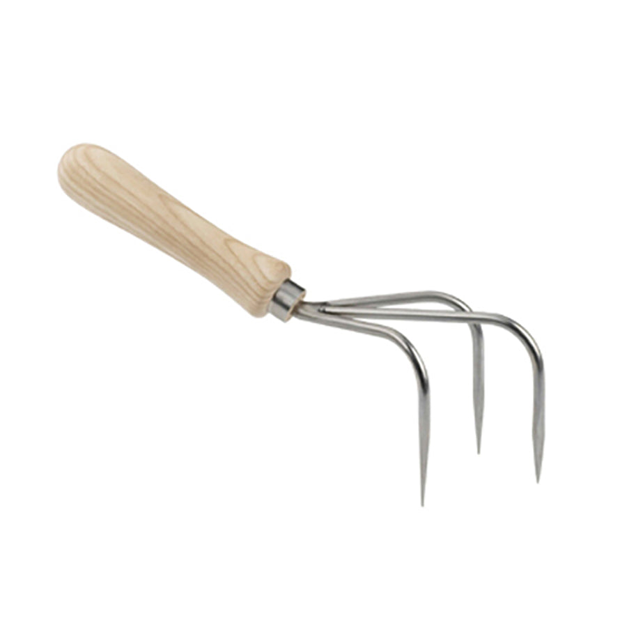 Sneeboer 3 Tine Hand Cultivator Ash Handle | Sneeboer Manufacturing | Miss Arthur | Home Goods | Tasmania