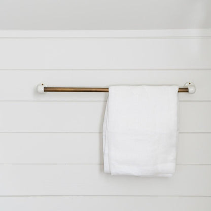 Society Inc Howard Towel Rail Aged Brass | Society Inc | Miss Arthur | Home Goods | Tasmania