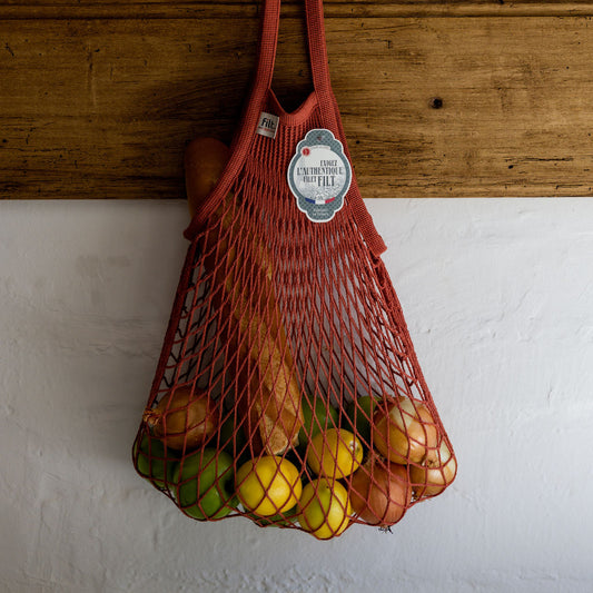 Filt French String Bag Long Handle Brick | Filt | Miss Arthur | Home Goods | Tasmania