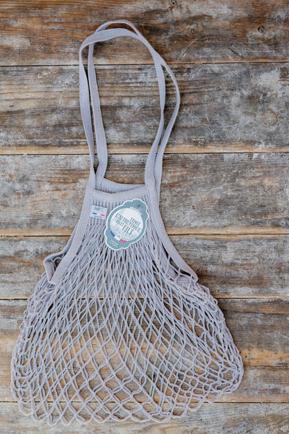 Filt French String Bag Long Handle Gris Pluie | Filt | Miss Arthur | Home Goods | Tasmania