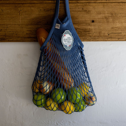 Filt French String Bag Long Handle Bleu Jean | Filt | Miss Arthur | Home Goods | Tasmania