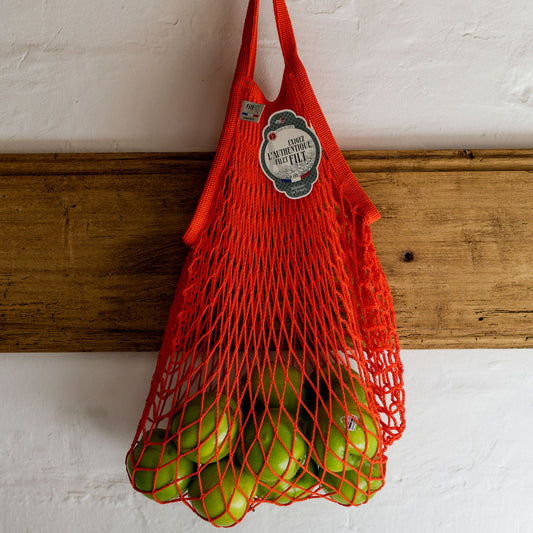 Filt French String Bag Short Handle Rouge Anemone | Filt | Miss Arthur | Home Goods | Tasmania