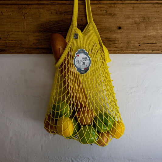 Filt French String Bag Long Handle Jaune Solarium | Filt | Miss Arthur | Home Goods | Tasmania