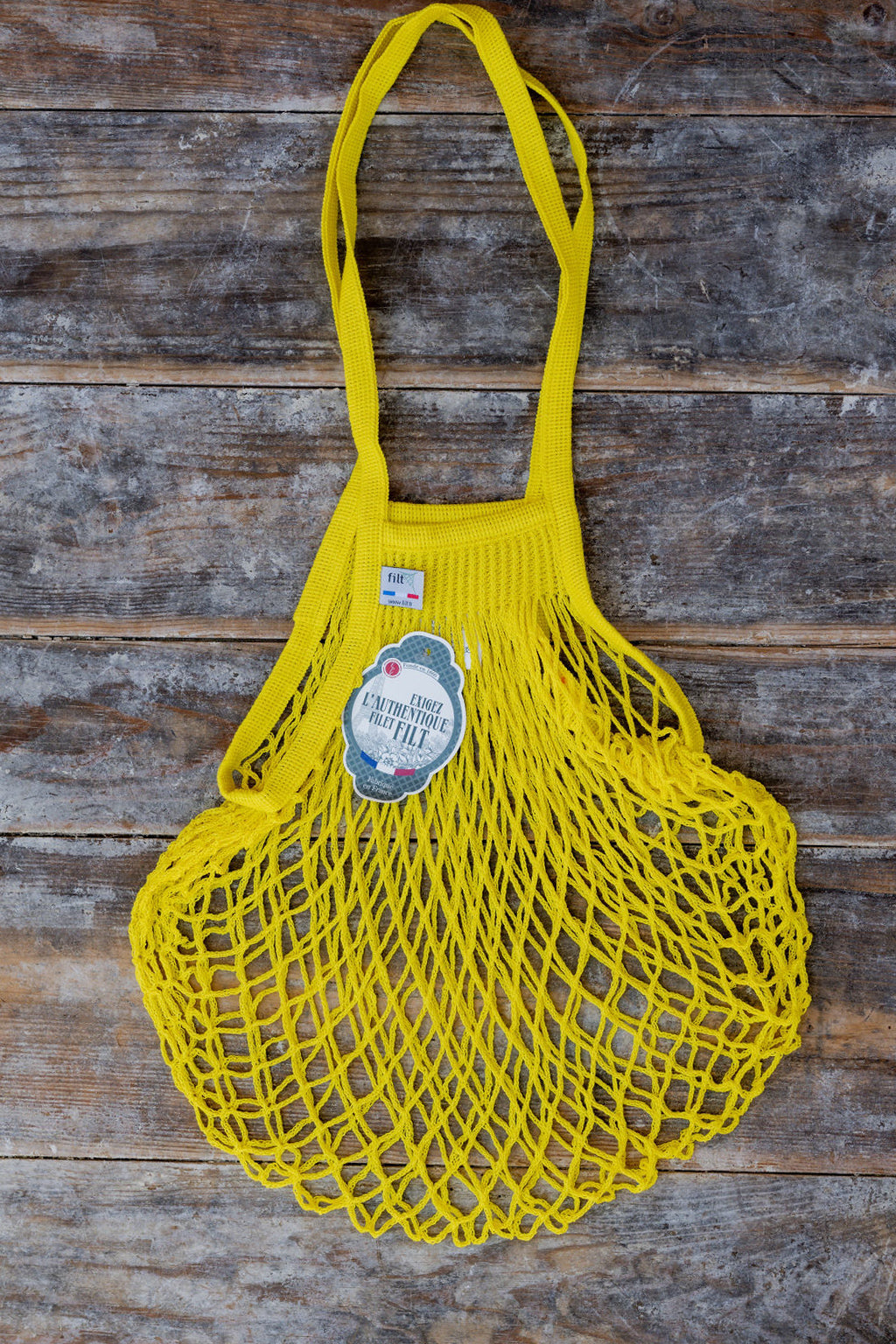 Filt French String Bag Short Handle Jaune Solarium | Filt | Miss Arthur | Home Goods | Tasmania