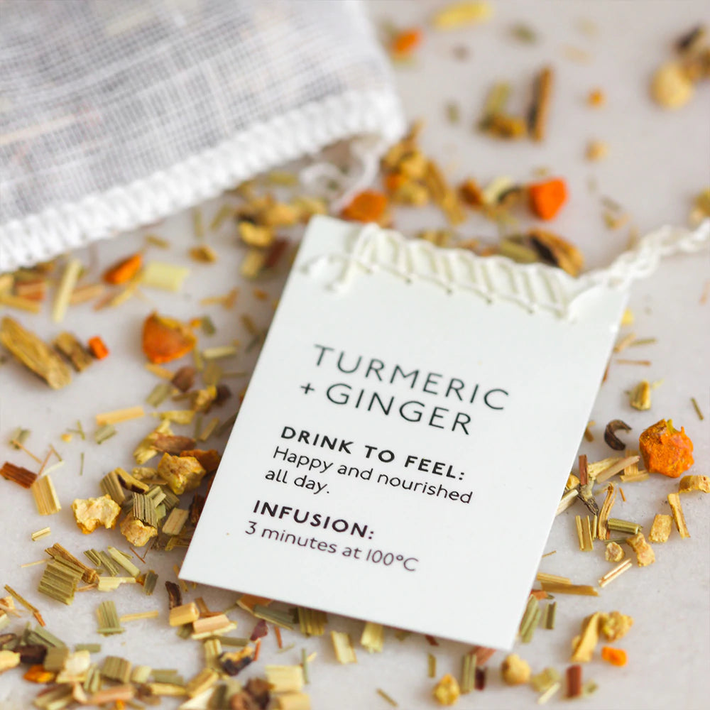 Turmeric Ginger Teabags | Storm & India | Miss Arthur | Home Goods | Tasmania