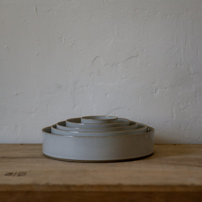 Hasami Straight Bowl 255mm Grey HPM011 | Hasami | Miss Arthur | Home Goods | Tasmania