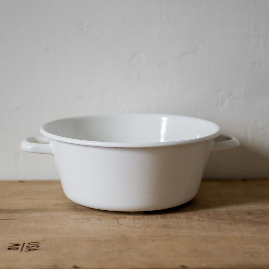 Riess Enamel Large Colander – Miss Arthur