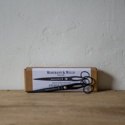 Merchant & Mills Matt Black 9" Studio Scissors | Merchant & Mills | Miss Arthur | Home Goods | Tasmania