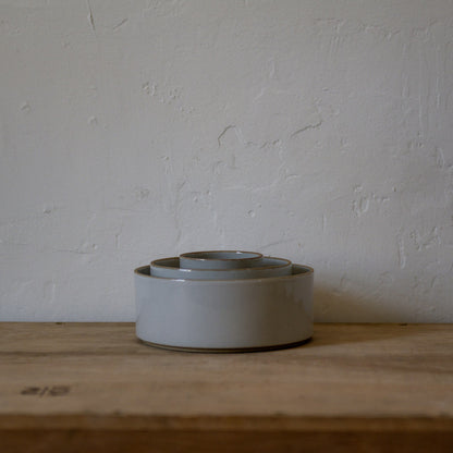 Hasami Straight Bowl Tall 185mm Grey HPM015 | Hasami | Miss Arthur | Home Goods | Tasmania