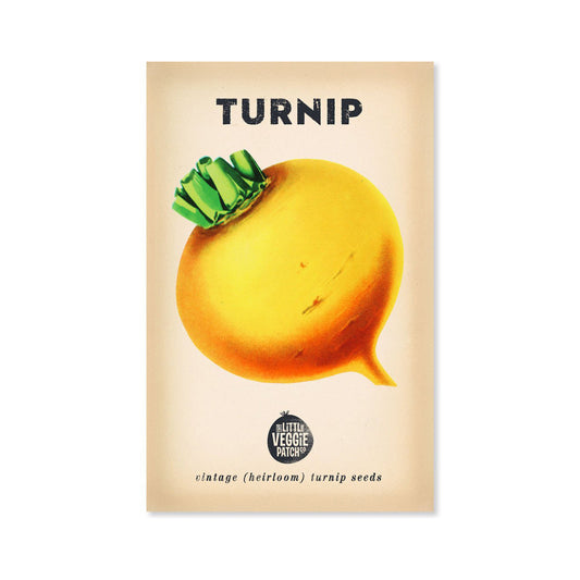 Heirloom Seeds Turnip 'Purple Top' | The Little Veggie Patch Co | Miss Arthur | Home Goods | Tasmania