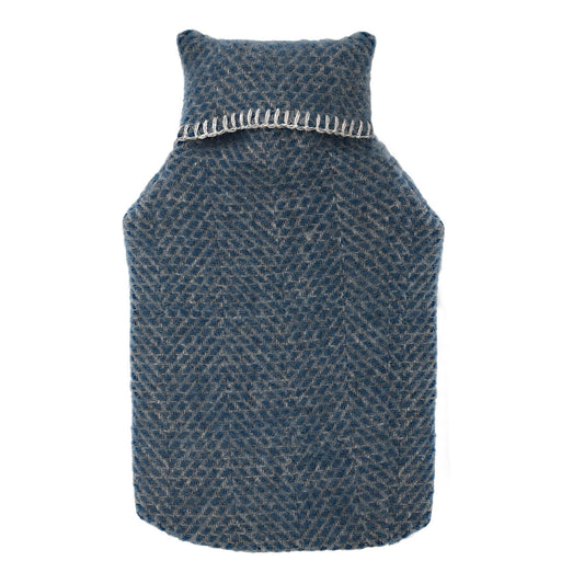 Tweedmill Textiles Hot Water Bottle Cover Beehive Ink | Tweedmill Textiles | Miss Arthur | Home Goods | Tasmania