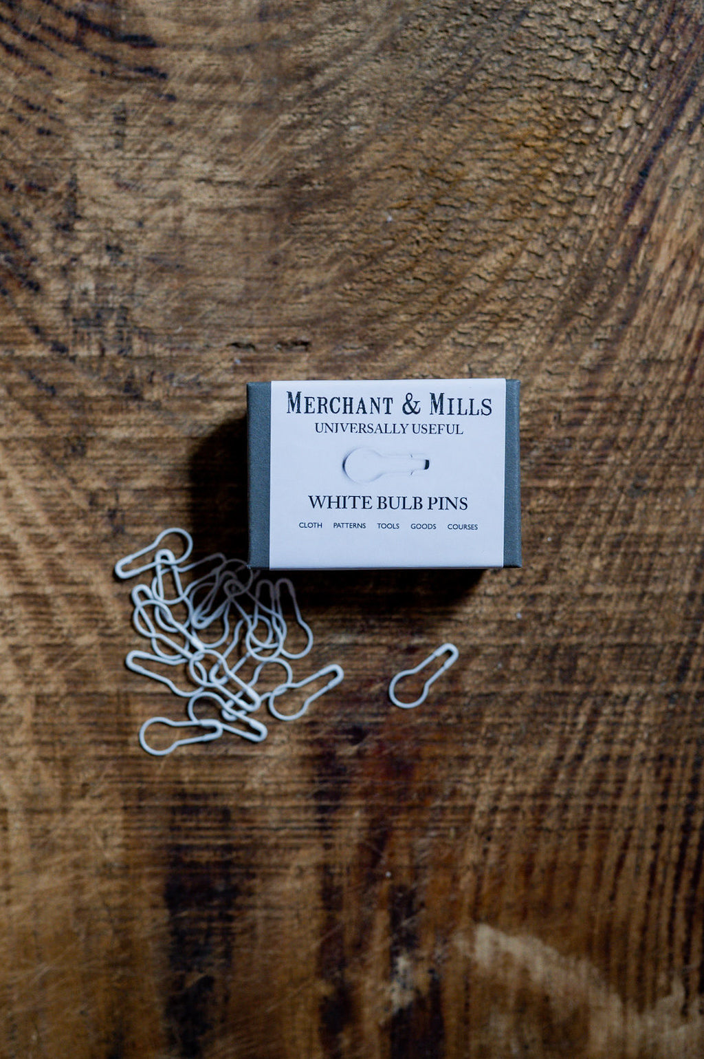 Merchant & Mills White Bulb Pins | Merchant & Mills | Miss Arthur | Home Goods | Tasmania