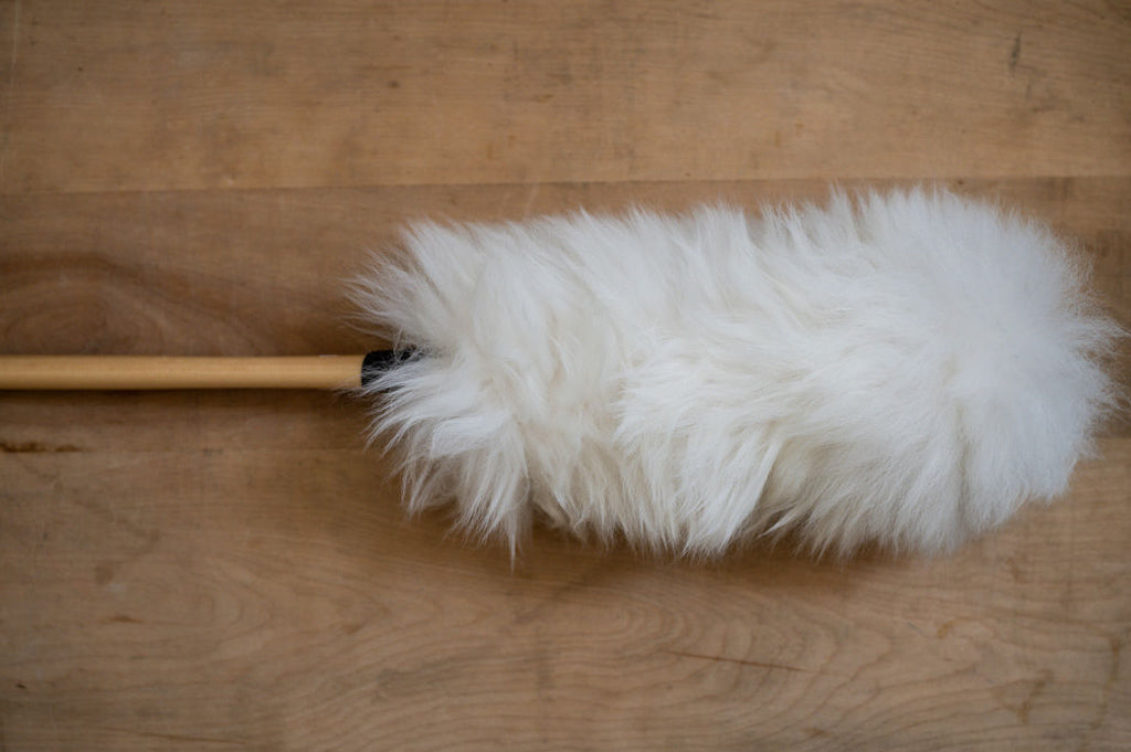 Deluxe Wool Duster White – Miss Arthur
