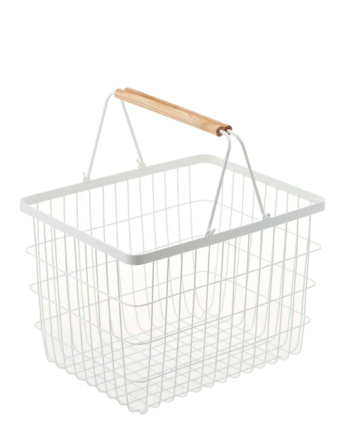 Tosca Laundry Basket Small White | Yamazaki | Miss Arthur | Home Goods | Tasmania